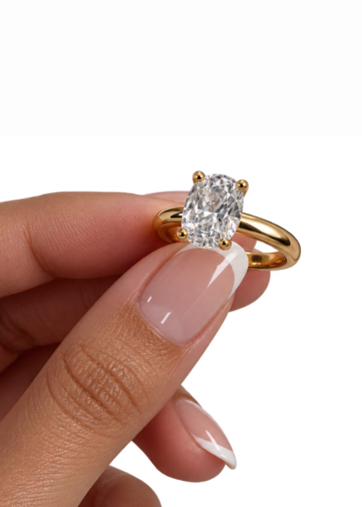 Ring Stacker (Eva and Celeste Oval) sizing and styling guide